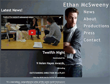 Tablet Screenshot of ethanmcsweeny.com